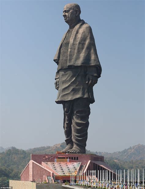 India Unveils Worlds Tallest Statue Celebrating Independence Hero