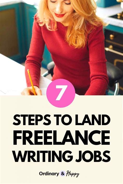 how to become a freelance writer 7 easy steps you need to know ordinary and happy