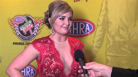 Erica Enders Stevens Interviewed On The Red Carpet Mello Yello Awards Pro Stock Champ