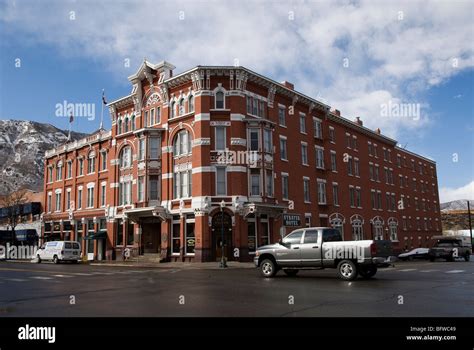 Strater Hotel And Downtown Durango Colorado Usa Stock Photo Alamy