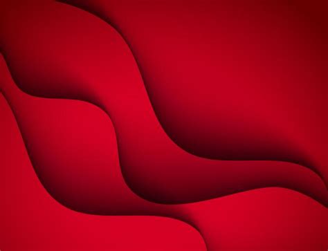 Red Wavy Background Abstract Vector Free Download