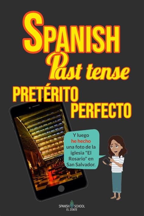 Spanish Past Tenses Spanish Present Perfect Preterito Perfecto