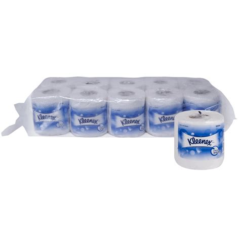 Kleenex® Standard Roll Toilet Tissue 50910 White 2 Ply 12 Packs