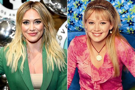hilary duff often played herself on lizzie mcguire loves the character