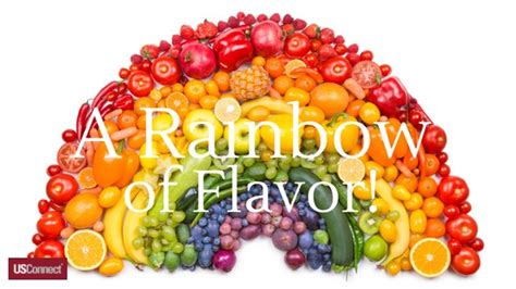 Hr Focus Taste A Rainbow Of Fresh Fruits And Vegetables Usconnect Blog