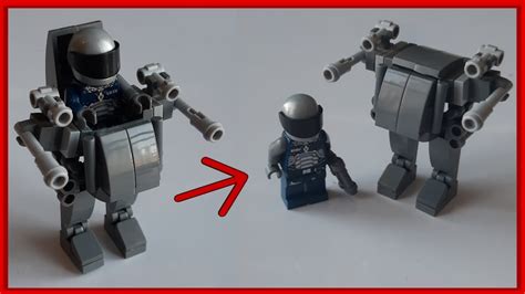 How To Make A Lego Mech Suit Youtube