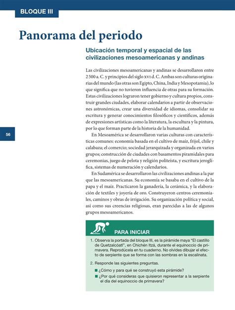 Pretende acercarte a la historia universal de manera interesante y creativa para que encuentres . Historia Sexto grado 2016-2017 - Online - Página 62 de 136 ...