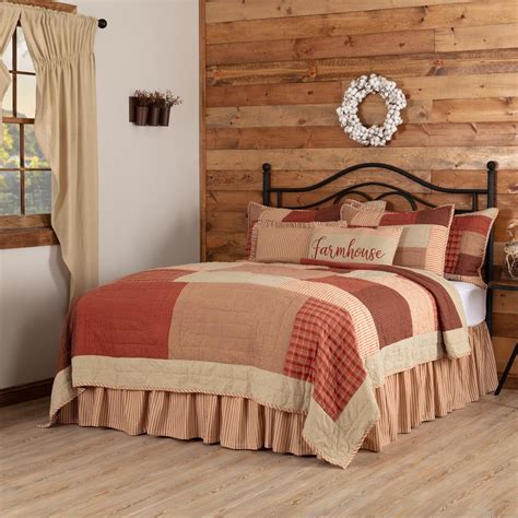 Check spelling or type a new query. Rory Schoolhouse Red California King Quilt 130Wx115L by ...