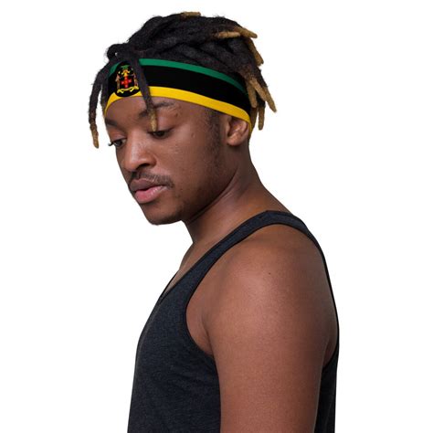 Jamaica Flag Headband Etsy