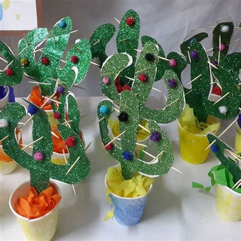 Cactus Craft For Preschool And Kindergarten