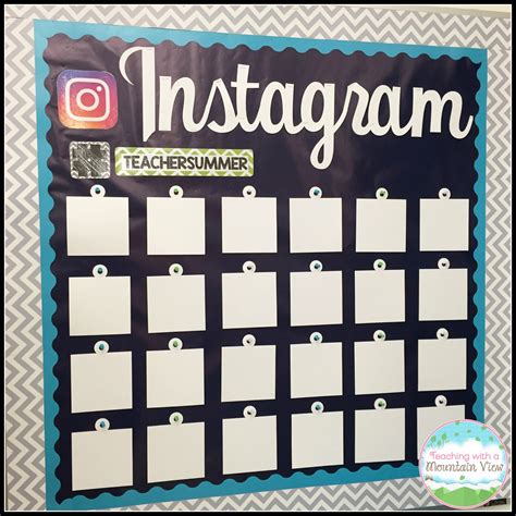 Instagram Inspired Bulletin Board Using Picasa And A