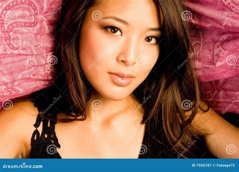 Sexy Asian Brunette Stock Image Image 7926781