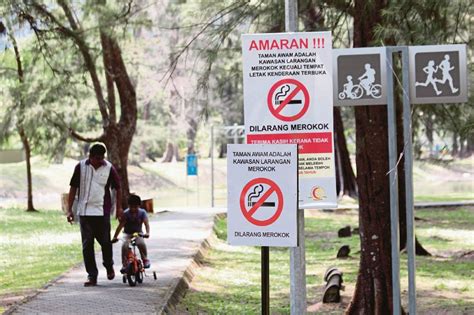 Customizable no smoking signs made from aluminum. Saying no to smoking | New Straits Times | Malaysia ...