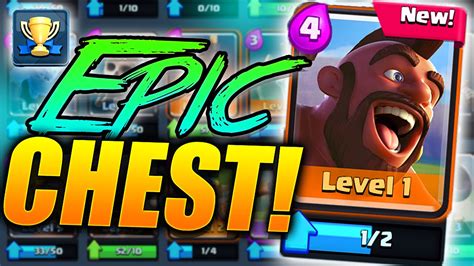 Vote below what you want me to upgrade next! Clash Royale - EPIC Chest Opening! Unlocking NEW TROOP ...
