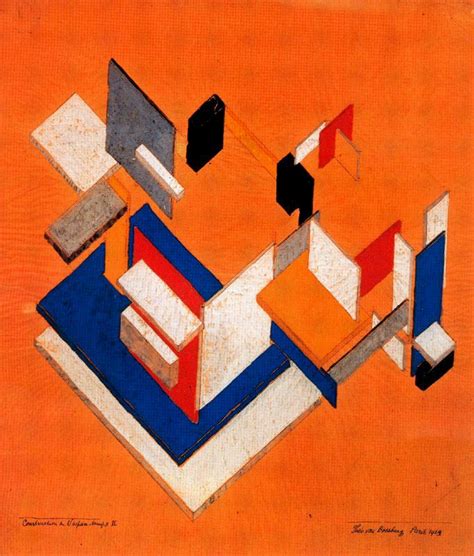 Daily Artist Theo Van Doesburg August 30 1883 March 7 1931