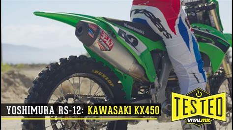 Yoshimura Rs 12 2023 Kawasaki Kx450 Review Youtube