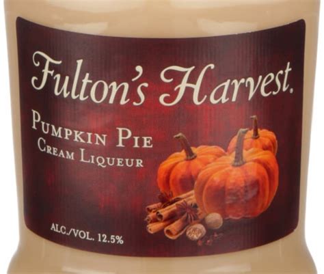 Fultons Harvest Pumpkin Pie Cream Liqueur 750 Ml Frys Food Stores