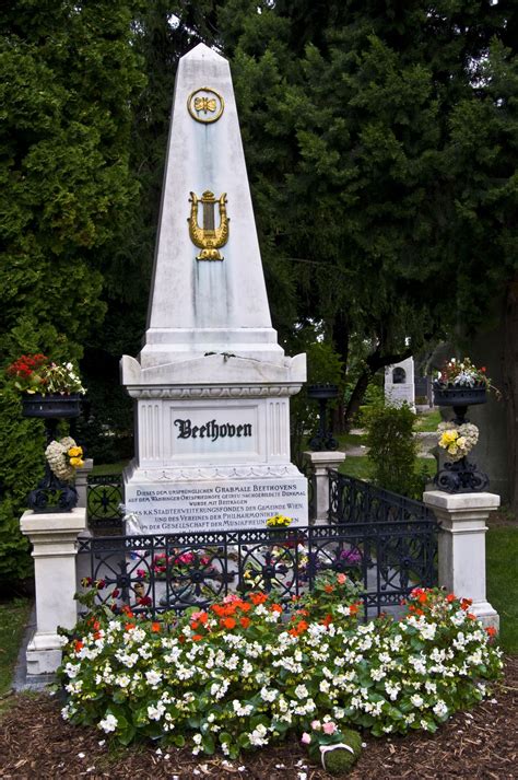 Ludwig Van Beethoven Beethovens Grave Vienna Austria