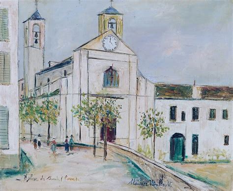 The Church Of Murato Corsica 1933 Maurice Utrillo 1883 1955