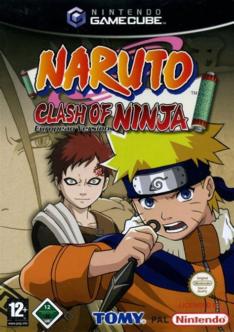 Naruto Clash Of Ninja 2 Cover Or Packaging Material Mobygames