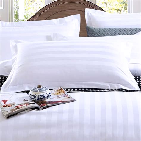 Plain White Striped Duvet Cover Set The Cosy Bedding Kenya