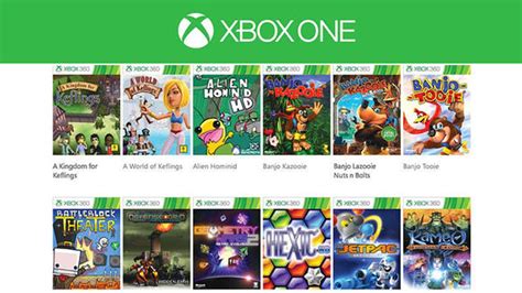 Retrocompatibilidad De Xbox 360 A Xbox One Lista De Juegos Compatibles