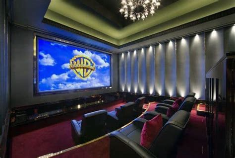 Top 40 Best Home Theater Lighting Ideas Illuminated Ceilings And Walls