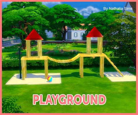 Playground Deco Conversion 2t4 Sims 4 Bebê The Sims Sims 2