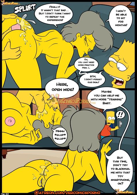 The Simpsons Old Habits 8 Porn Comic Cartoon Porn Comics