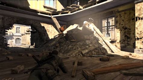 Sniper Elite V2 Xbox 360 Demo Gameplay Comentado Youtube