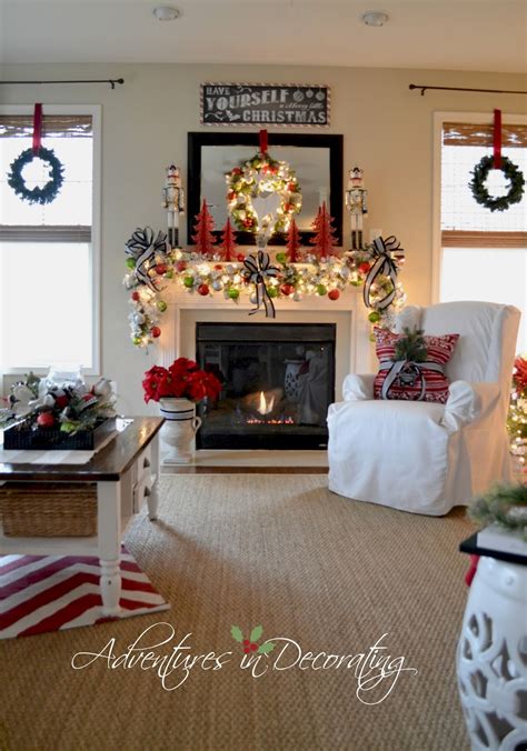 Top 5 best christmas mantel decorations. Adventures in Decorating: Our 2014 Christmas Mantel and ...