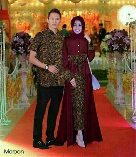 Ingin terlihat kompak dengan pasangan saat menghadiri kondangan? Baju Kondangan Muslim Couple - Couple Keren