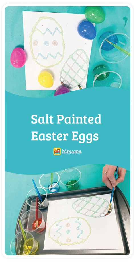 Salt Painted Easter Eggs Activities Himama In 2021 Easter Egg