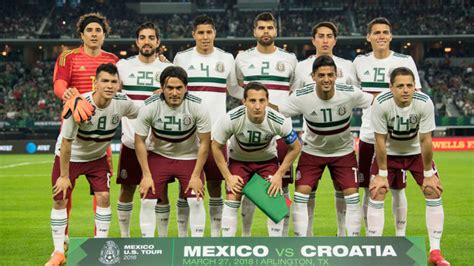 The mexico national football team represents mexico in international football and is governed by the mexican football federation. Selección Mexicana: México asciende al puesto 15 del ...
