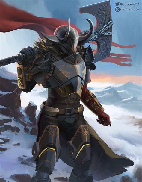 Iron Lord Titan Destiny Game Destiny Bungie