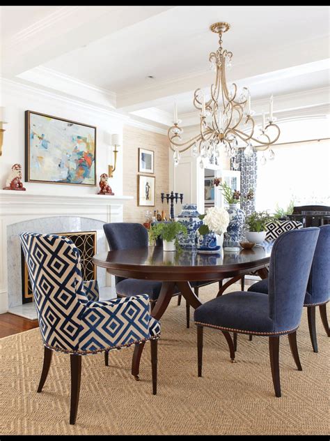 Incredible Navy Blue Dining Room With Diy Home Decorating Ideas