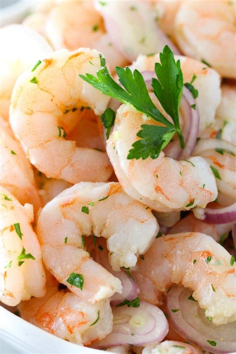 Shrimp, cheese, olives and peppers marinated in a melange of mediterranean spices will always greek marinated shrimp salad by sue lau | palatable pastime it's #fishfridayfoodies time again. Marinated Shrimp Appetizer - Olga's Flavor Factory