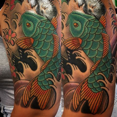 Elk grove village, il 60007 saturday, august 17th 8am to 4:30pm sunday, august 18th 9am to 3:30pm designtoscano.com. Pin by Emerald Tattoo on George - Elk Grove | Koi tattoo ...