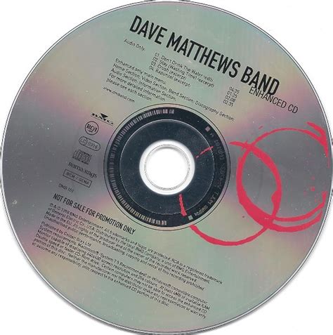 Dave Matthews Band Enhanced Cd 1998 Cd Discogs