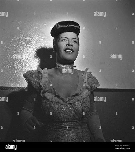 Portrait Of Billie Holiday Carnegie Hall New York Ny Between 1946