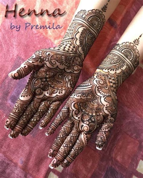 Bridal Full Hand Mehndi Designs For Wedding Day 7 K4 Fashion