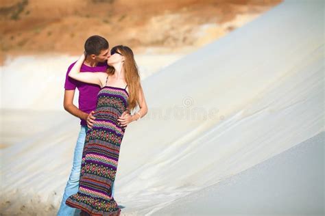 in love couple in desert stock image image of holiday 94293661