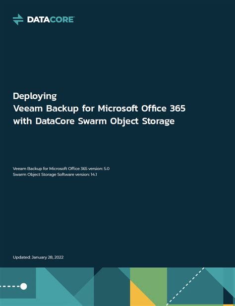 How To Deploy Swarm Object Storage With Veeam Backup For Microsoft