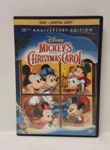 Mickeys Christmas Carol 30th Anniversary Blu Ray And Dvd £689 Picclick Uk