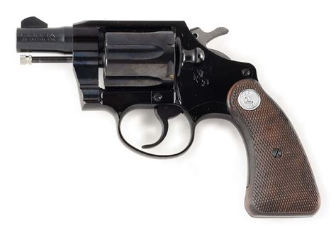 C Colt Cobra 38 Special Double Action Revolver With Matching Factory