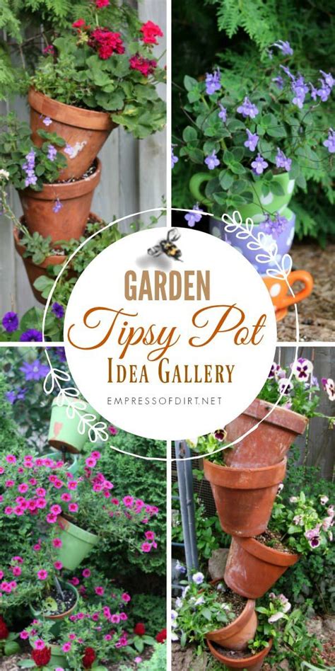 How To Make Tipsy Pots Container Gardening Flower Pot