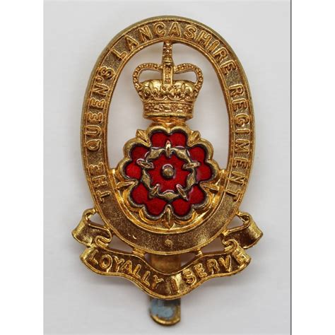 Queens Lancashire Regiment Cap Badge