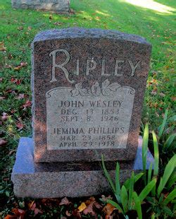 John Wesley Ripley Find A Grave Memorial