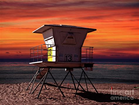 Mission Beach California Lifeguard Station 13 Photograph By Larry