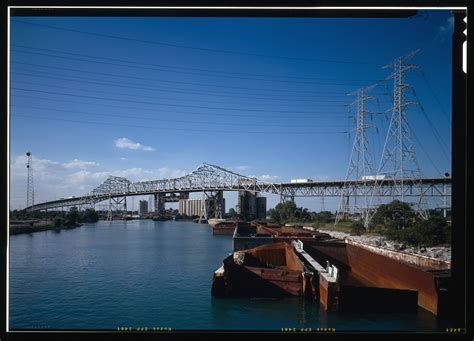 Industrial History I 90 Skyway Bridge Over Calumet River In Chicago Il